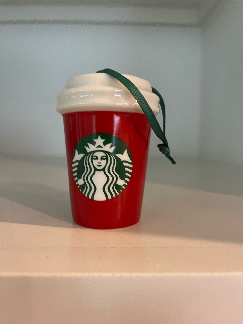 Starbucks Red Holiday Cup Ornament New Jersey